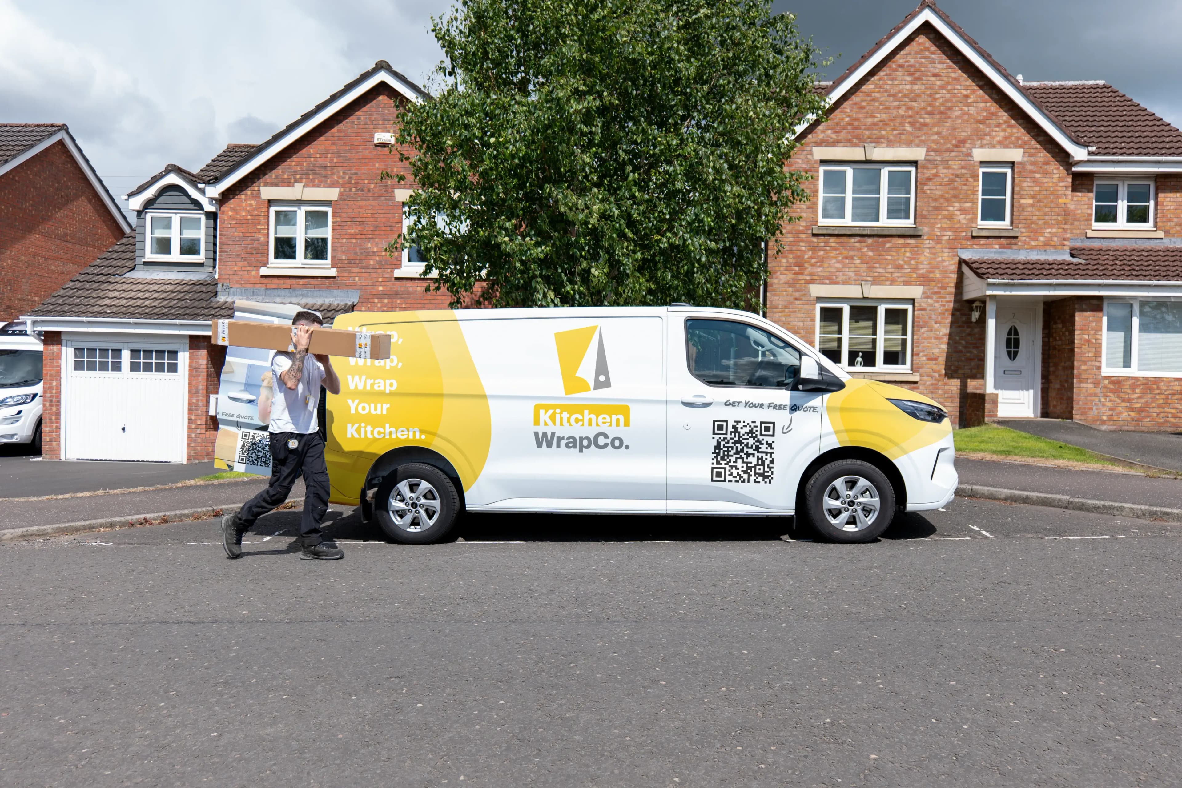 Kitchen WrapCo.. van